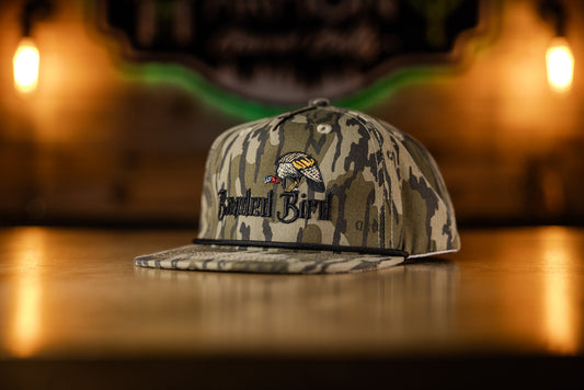 KIDS Banded Bird Goat Rope Hat - Mossy Oak Original Bottom Land