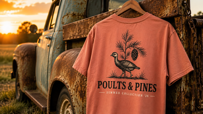 Poults & Pines Tee