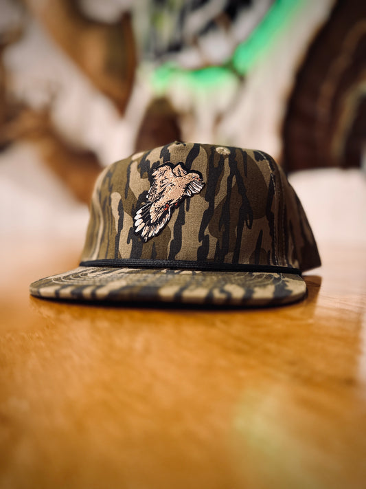 KIDS Dove Season Goat Rope Hat - Mossy Oak Original Bottom Land