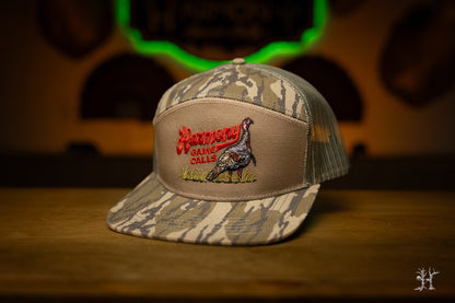 Lone Gobbler 7 Panel Hat - Mossy Oak Original Bottomland & Gator