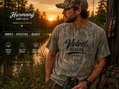 Velvet Season - Mossy Oak Wash Down Tee