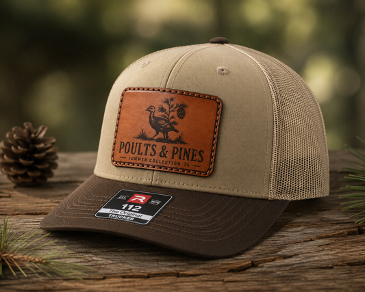 Poults & Pines - Leather Patch