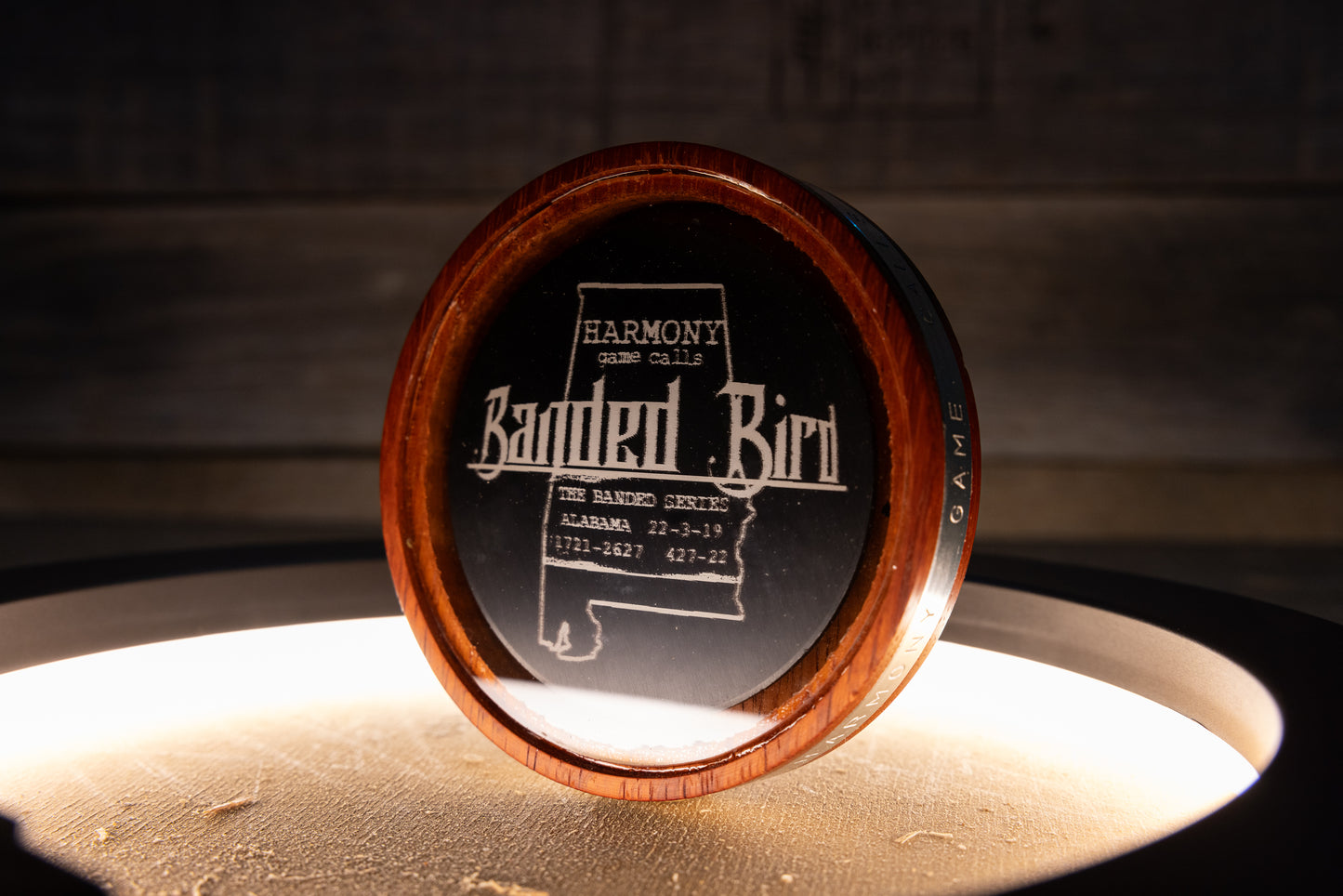 Banded Bird Padouk Turkey Pot Call