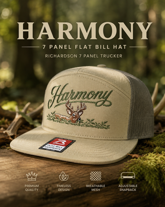 The Bean Field - 7 Panel Hat