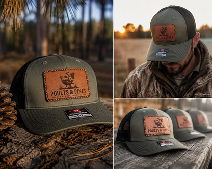 Poults & Pines - Leather Patch