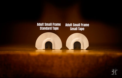 Adult Small Frame Turkey Mouth Call - The Bantam Ghost Cut