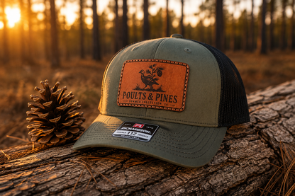 Poults & Pines - Leather Patch